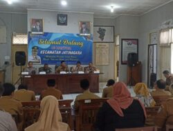 Datangi Perkantoran, Anggota Polsek Kawali Koorkom Kamtibmas Jelang Pilkada Serentak