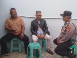 Perkuat Sinergitas, Polsek Sukadana Polres Ciamis Koorkom ke Ketua RT di Desa Margajaya