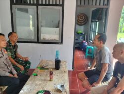 Perkuat Sinergitas, Polsek Lakbok Polres Ciamis Gali Informasi ke Warga Bantarsari Antisipasi Kamtibmas