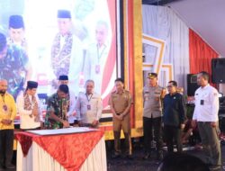 Kapolres Ciamis Bersama Forkopimda Deklarasi Kampanye Damai Pilkada Serentak 2024