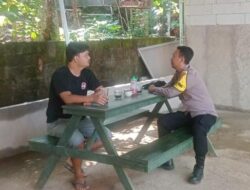 Perkuat Sinergitas, Polsek Sukadana Polres Ciamis Koorkom ke Warga Desa Sukadana
