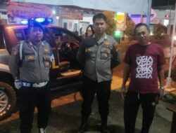 Cegah Tindak Kriminalitas di Malam Hari, Polsek Pamarican Polres Ciamis Intensifkan Patroli Biru