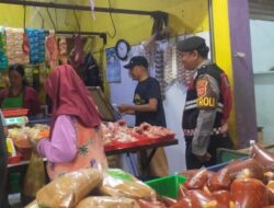 Dukung Penanganan Inflasi, Sat Samapta Polres Ciamis Patroli Bahan Pokok Cegah Penimbunan