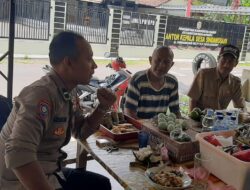 Polsek Banjarsari Polres Ciamis Koorkom Kamtibmas ke Tomas Wujudkan Pilkada Serentak 2024 Aman