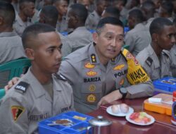 Peninjauan dan Tatap Muka Tim Supervisi Polda Papua dengan Siswa Bintara Polri T.A 2024 Asal Pengiriman Polda Papua