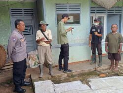 Datang ke Tokoh Masyarakat, Anggota Polsek Kawali Koorkom Kamtibmas Jelang Pilkada Serentak