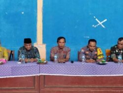 Polsek Pamarican Polres Ciamis Ikut Sosialisasi Penyakit Menular di Desa Sidaharja