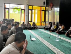 Perkuat Mental, Polres Ciamis Intens Beri Pembinaan Rohani ke Anggota dan ASN Polri
