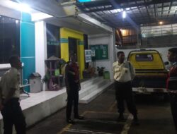 Cipkon di Malam Hari, Satuan Samapta Polres Ciamis Patroli ke Kawasan Kantor PLN Ciamis