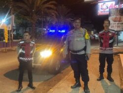 Cegah Tindak Kriminalitas di Malam Hari, Polsek Pamarican Polres Ciamis Intensifkan Patroli Biru