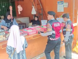 Dukung Penanganan Inflasi, Sat Samapta Polres Ciamis Patroli Bahan Pokok Cegah Penimbunan