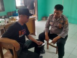 Cegah Tindak Kriminalitas, Polsek Cikoneng Polres Ciamis Koorkom ke Tomas Budiharja