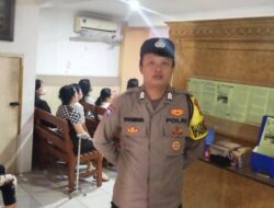 Antisipasi Gangguan Kamtibmas, Polres Ciamis Siagakan Personel PAM di Gereja Pantekosta Ciamis