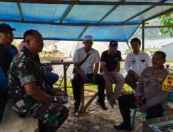 Cooling System, Kanit Samapta Polsek Sukadana Koorkom ke Warga Desa Margaharja