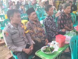 Perkuat Sinergitas, Polsek Lakbok Polres Ciamis Koorkom ke Masyarakat Kutawaringin