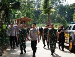Ops Mantap Praja, Polsek Cikoneng Polres Ciamis Patroli Dialogis Koorkom ke Warga Kujang