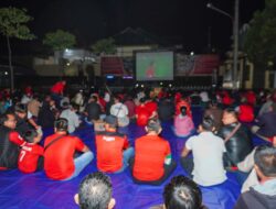 Polres Ciamis Ajak Masyarakat Nonton Timnas, Jaga Kebersamaan dan Nasionalisme Warga