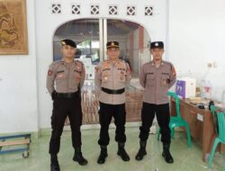 Ops Mantap Praja, Polres Ciamis Siagakan Anggota Pengamanan di Gudang Logistik KPU