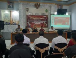 Polsek Kawali Polres Ciamis Hadiri Sosialisasi Pilkada Serentak 2024 Tingkat PPS Desa Rawa