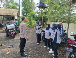 Cipkon Pilkada 2024, Polsek Cimaragas Polres Ciamis Cooling System ke Warga Sukalilah