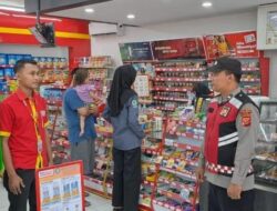 Ops Mantap Praja, Polsek Cisaga Polres Ciamis Koorko Kamtibmas di Objek Vital di Cisaga