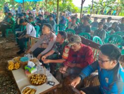 Ops Mantap Praja, Polsek Cikoneng Polres Ciamis Patroli Dialogis Koorkom ke Warga Cintaharja