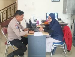 Cipta Kondisi, Polsek Cikoneng Polres Ciamis Koorkom Kamtibmas ke Warga Cisaray