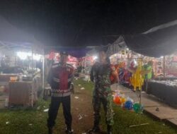 Antisipasi Gangguan Kamtibmas, Polsek Rancah Polres Ciamis Patroli Kamtibmas di Malam Hari