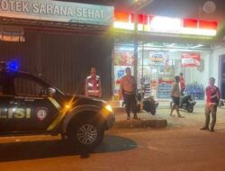 Cegah Tindak Kriminalitas di Malam Hari, Polsek Pamarican Polres Ciamis Intensifkan Patroli Biru