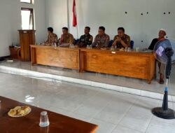 Cooling System, Polsek Cisaga Polres Ciamis Koorkom Bersama Pejabat Pemerintah di Cisaga