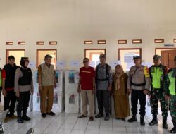 Pastikan Keamanan Saat Pencoblosan, Kapolsek Kawali Pimpin Pasukan R2 Patroli Kewilayahan