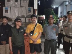 Sat Samapta Polres Ciamis Ikut Awasi Penarikan Logistik Pilkada Tingkat PPS ke PPK Lakbok*