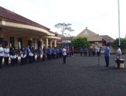 Polsek Rancah Polres Ciamis Ikuti Upacara Peringatan Hari Korpri Tingkat Kecamatan Tambaksari