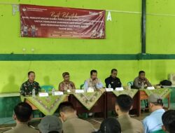 Kapolsek Sukadana Datang ke Proses Rapat Pleno Rekapitulasi Hasil Pilkada 2024 di Tingkat PPK