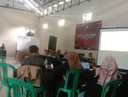 Polsek Banjarsari Awasi Proses Rapat Pleno Rekapitulasi Hasil di Tingkat PPK Banjaranyar