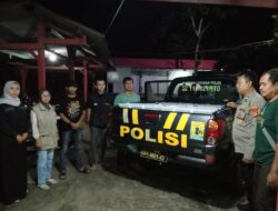 Polres Ciamis Pengamanan Pergeseran Logistik Pasca Pleno Tingkat PPK Sukadana ke KPU Ciamis