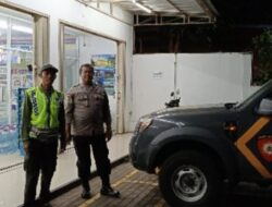 Antisipasi Gangguan Kamtibmas, Polsek Rancah Polres Ciamis Patroli Kamtibmas di Malam Hari