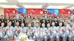 Lepas Tim Taekwondo Garbha Presisi Ke Vietnam, Irwasum Polri: Jaga Nama Baik Institusi dan Negara, Junjung Sportivitas