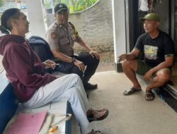 Cooling System, Polsek Cikoneng Polres Ciamis Patroli Kamtibmas Bahaya TPPO ke Warga Gunungrasa