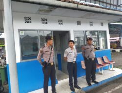 Cipkon di Bahaya Kriminalitas, Sat Samapta Polres Ciamis Patroli Kamtibmas ke Kantor Dishub Ciamis