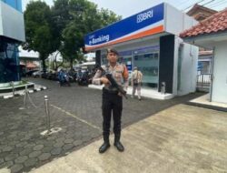Antisipasi Tindak Kriminalitas, Polres Ciamis Siagakan Personel Pendukung di BRI KAC