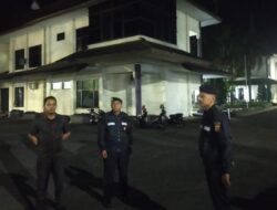 Humanis, Sat Samapta Polres Ciamis Patroli Dialogis Beri Imbauan Kamtibmas di Kantor DPRD