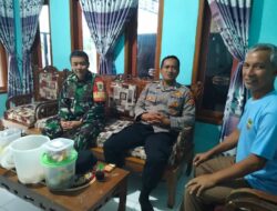 Jaga Persatuan dan Kesatuan Pasca Pilkada, Polsek Panjalu Cooling System ke Tomas Panjalu