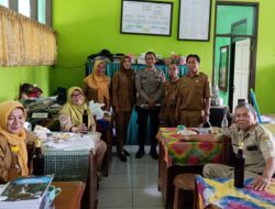 Jaga Persatuan dan Kesatuan Pasca Pilkada, Polsek Lakbok Cooling System ke Tomas Cintaratu