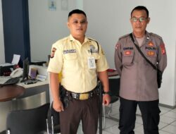 Polsek Rancah Koorkom ke Satpam Perbankan Antisipasi Gangguan Kamtibmas