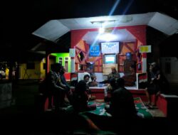 Perkuat Sinergitas, Polsek Cikoneng Polres Ciamis Beri Binluh ke Warga Gegempalan Saat Ngeronda