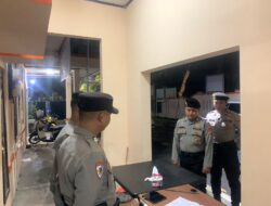 Jaga Harkamtibmas, Sat Samapta Polres Ciamis Patroli Roda 2 Keliling Perkotaan Sambangi Bawaslu