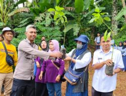Soliditas TNI-Polri Bahaya TPPO, Polsek dan Koramil Ciamis Cooling System ke Warga Karangampel