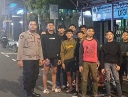 KRYD Polsek Jajaran, Polsek Ciamis Polres Ciamis Patroli ke Jalan Cegah Tindak Kriminalitas
