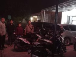 Berikan Rasa Nyaman, Polsek Banjarsari Polres Ciamis Patroli Biru di Obvit Hadapi Natar